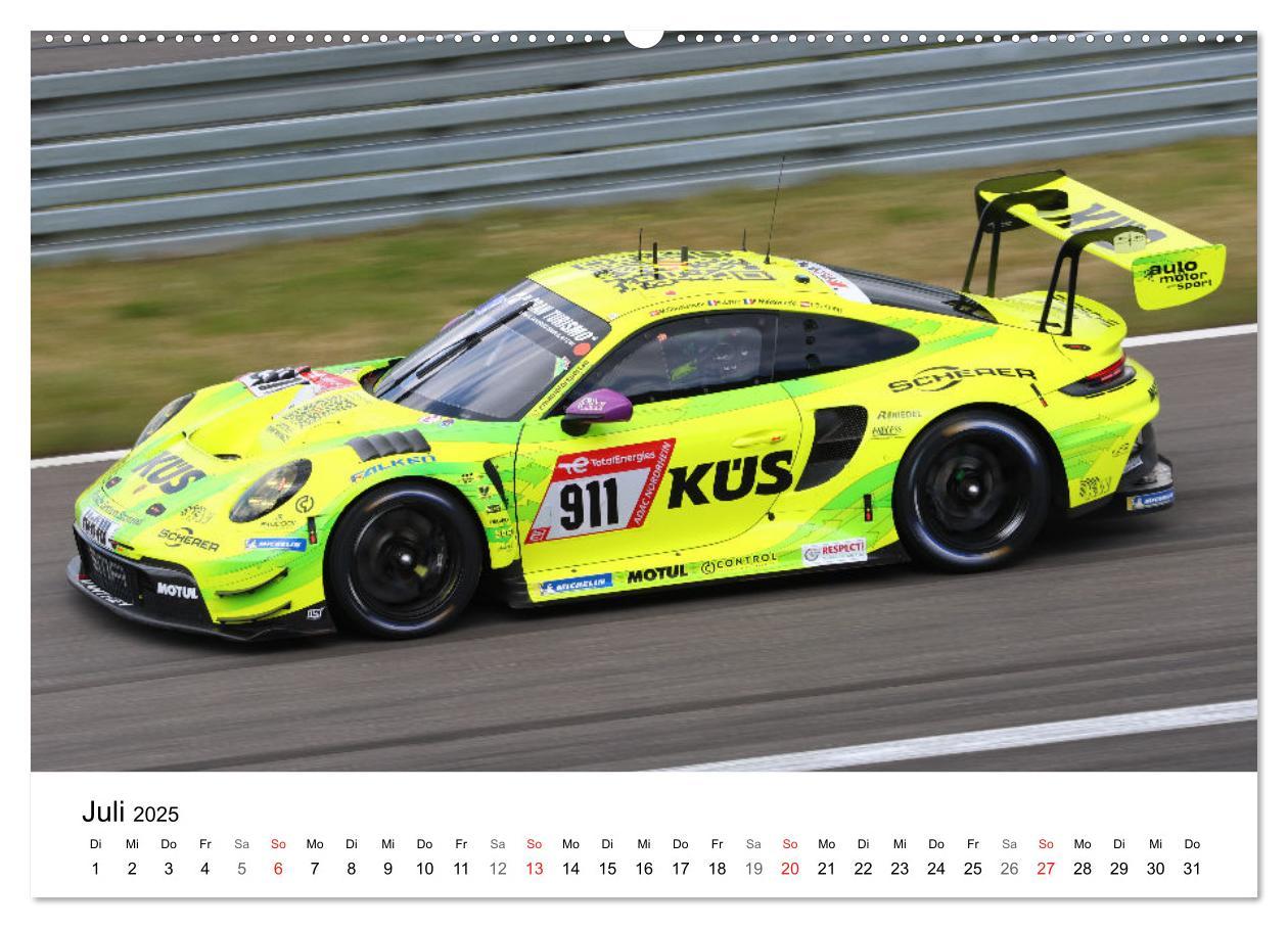 Bild: 9783435839322 | Motorsport aus Zuffenhausen (Wandkalender 2025 DIN A2 quer),...