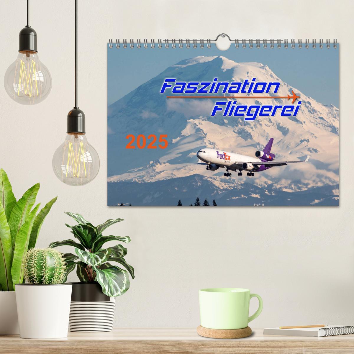 Bild: 9783435275564 | Faszination Fliegerei (Wandkalender 2025 DIN A4 quer), CALVENDO...