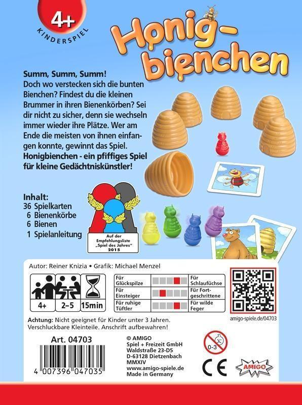 Bild: 4007396047035 | Honigbienchen | AMIGO - Kinderspiel | Spiel | 04703 | Deutsch | 2014