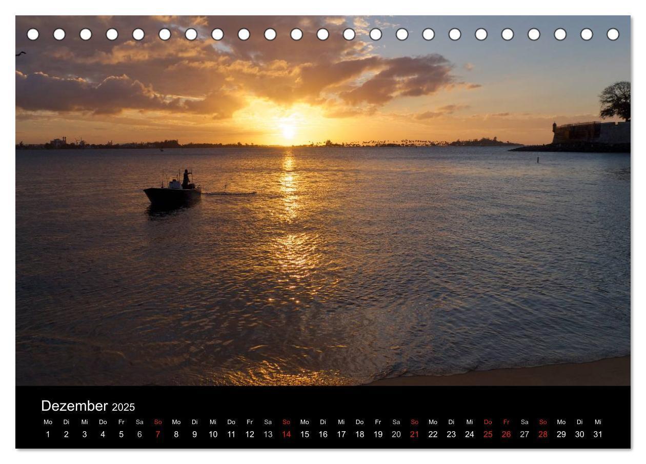 Bild: 9783435456277 | Trauminsel Puerto Rico (Tischkalender 2025 DIN A5 quer), CALVENDO...