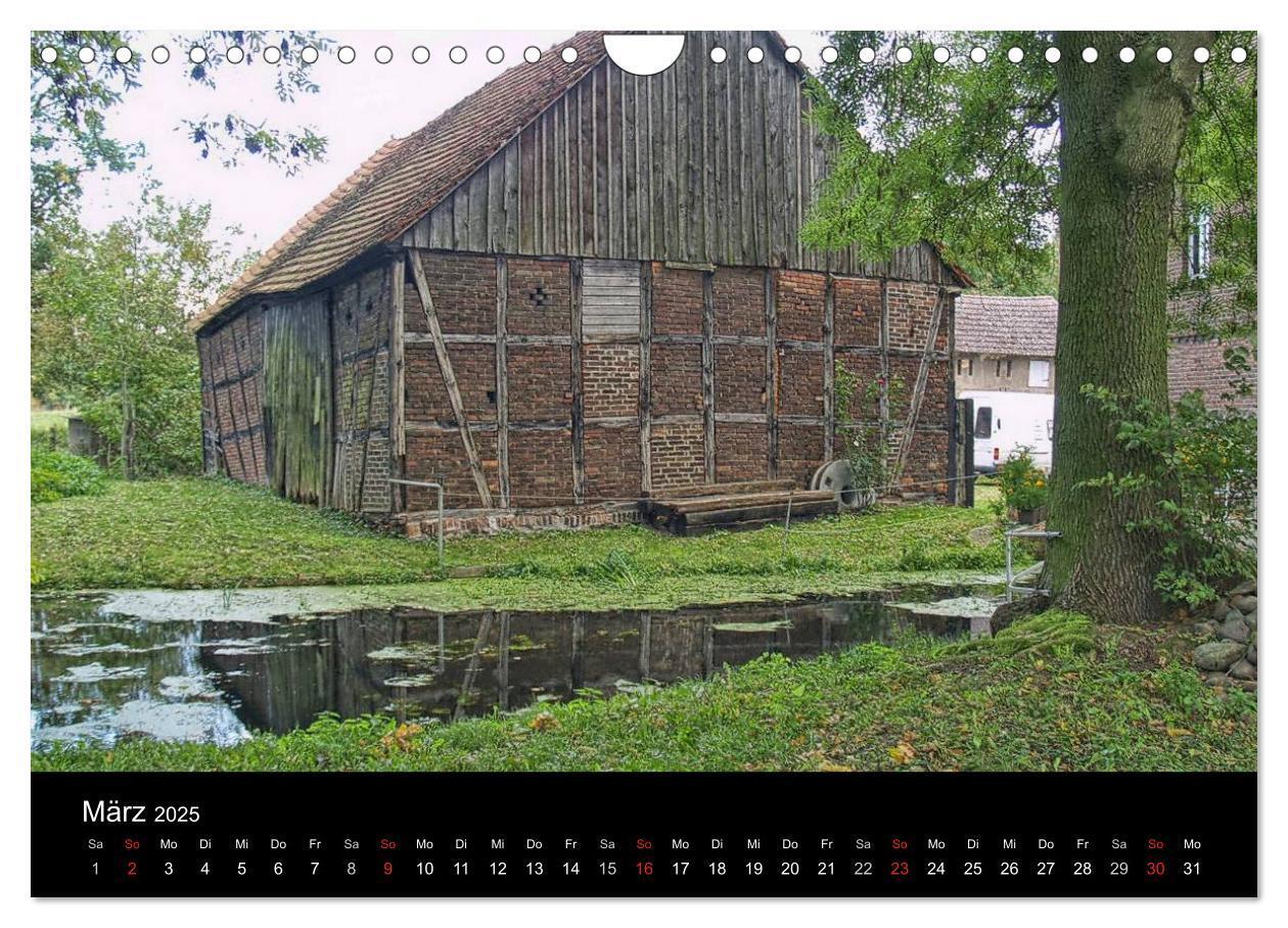 Bild: 9783435764501 | Wassermühlen an der Dahme (Wandkalender 2025 DIN A4 quer), CALVENDO...