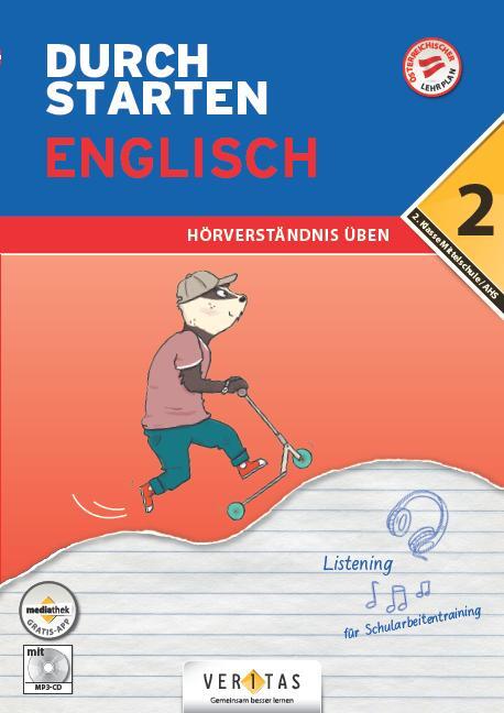 Cover: 9783710137846 | Durchstarten 2. Klasse - Englisch Mittelschule/AHS - Hörverständnis