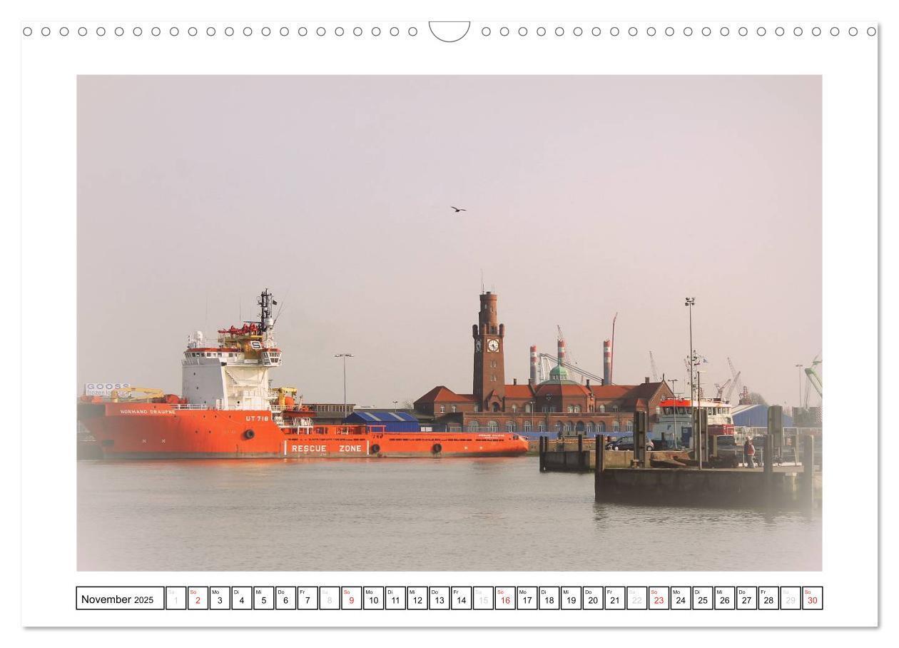 Bild: 9783435624614 | Nordseefeeling - Cuxhaven (Wandkalender 2025 DIN A3 quer), CALVENDO...