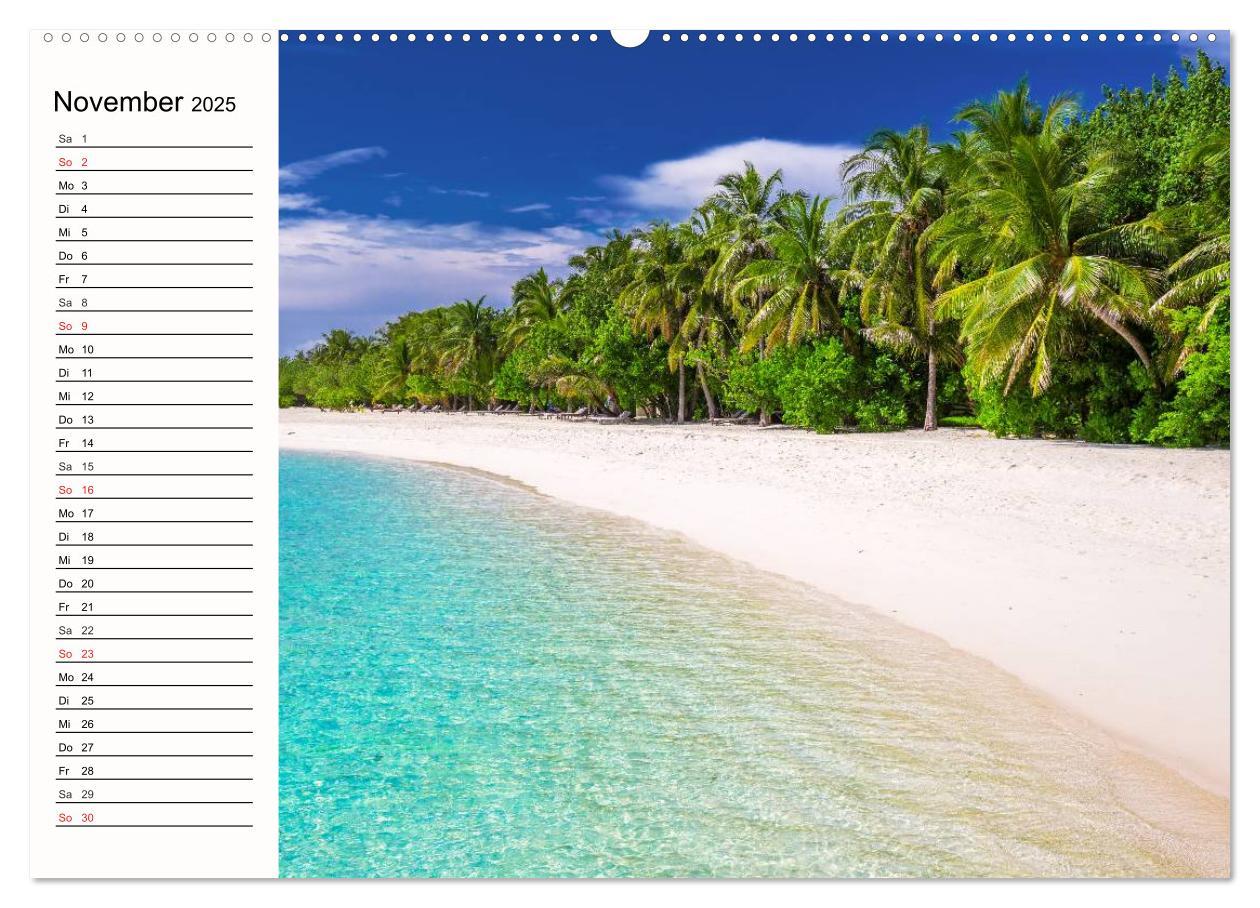 Bild: 9783435488391 | Paradiese. Karibik und Südsee über und unter Wasser (Wandkalender...