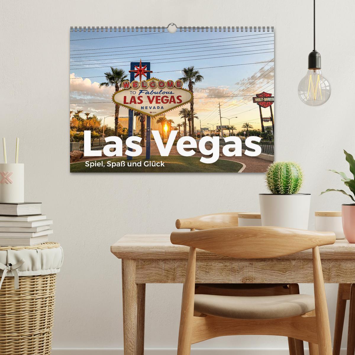 Bild: 9783435007967 | Las Vegas - Spiel, Spaß und Glück (Wandkalender 2025 DIN A3 quer),...