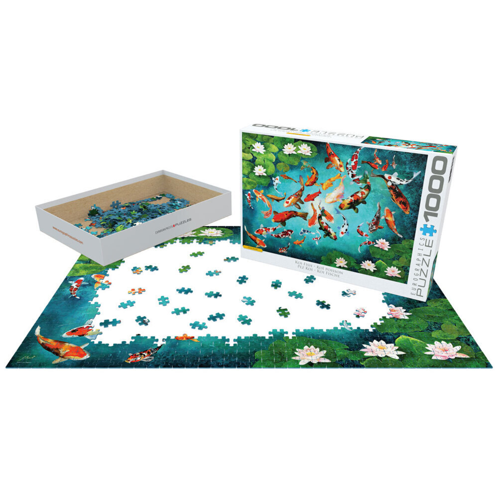 Bild: 628136656962 | Koi Fische von Guido Borelli (Puzzle) | Spiel | In Spielebox | 2022