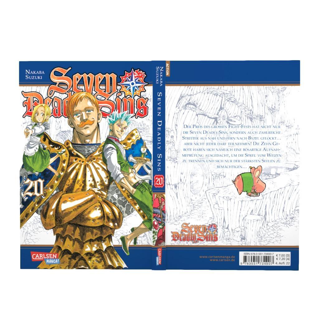 Bild: 9783551734907 | Seven Deadly Sins 20 | Suzuki Nakaba | Taschenbuch | Seven Deadly Sins