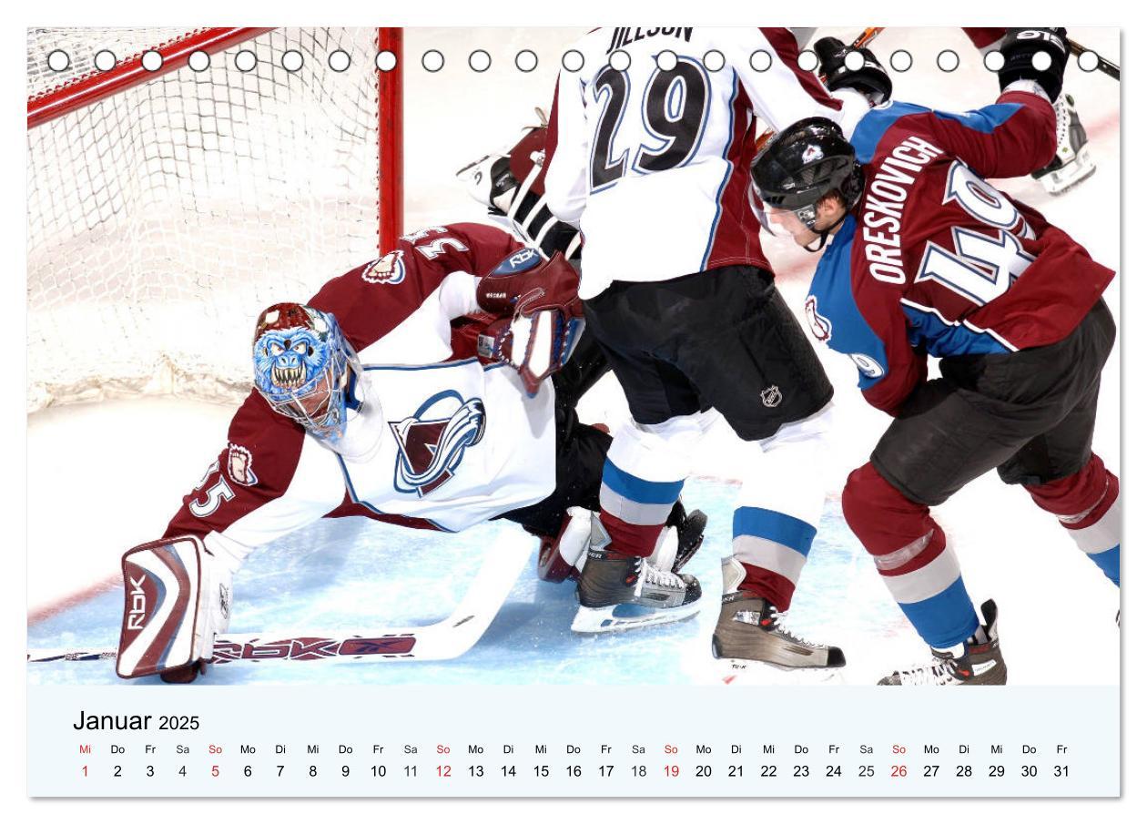 Bild: 9783435178872 | Eishockey. Dynamik, Athletik und Präzision! (Tischkalender 2025 DIN...