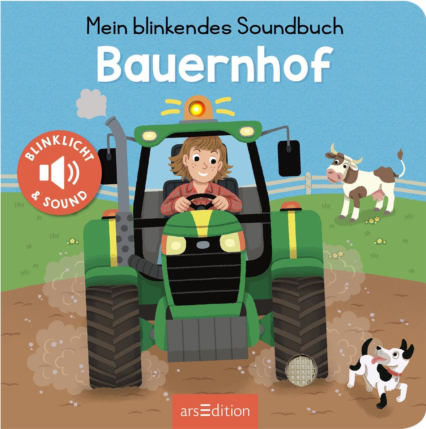 Bild: 9783845842868 | Mein blinkendes Soundbuch - Bauernhof | Sound mit 1 LED | Buch | 12 S.