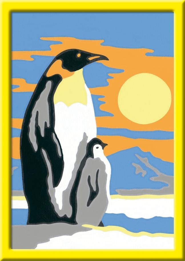 Bild: 4005556284665 | Süße Pinguine - Mal-Set | Spiel | CreArt Malen nach Zahlen | 28466