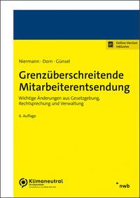 Cover: 9783482584961 | Grenzüberschreitende Mitarbeiterentsendung | Walter Niermann (u. a.)