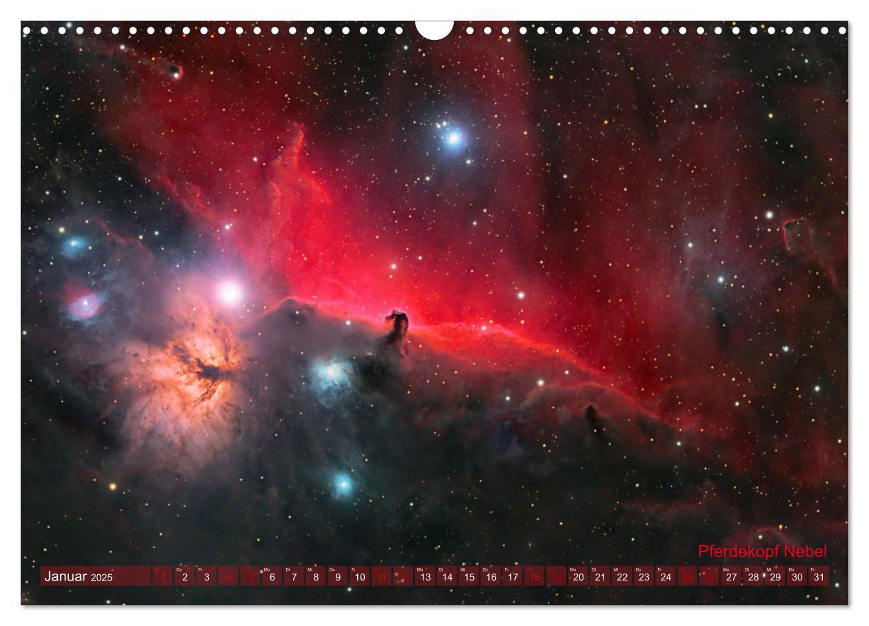 Bild: 9783457137314 | Deep Sky Kalender (Wandkalender 2025 DIN A3 quer), CALVENDO...