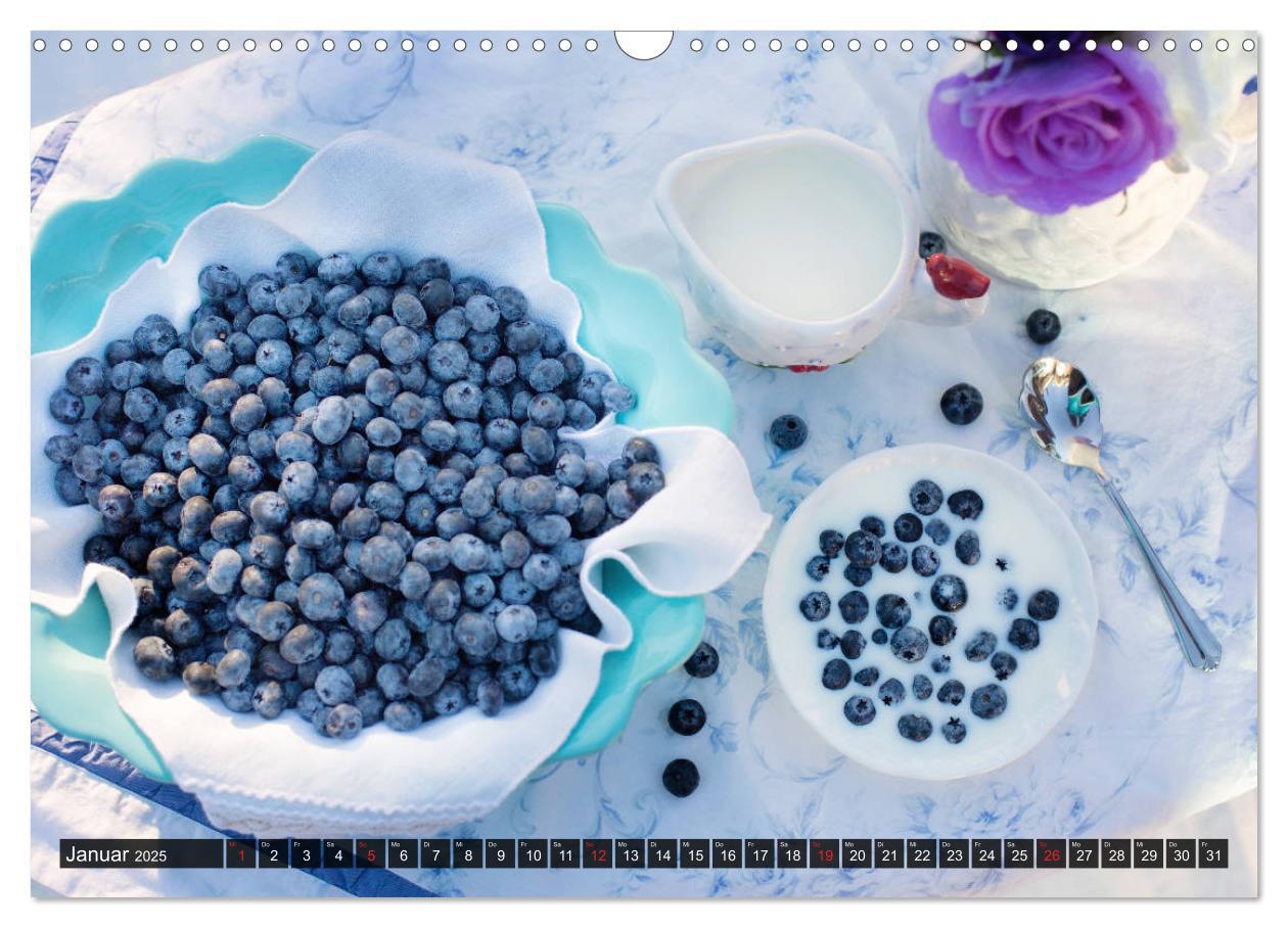 Bild: 9783435308866 | Superfood Blaubeere. Ich esse gerne Heidelbeeren! (Wandkalender...