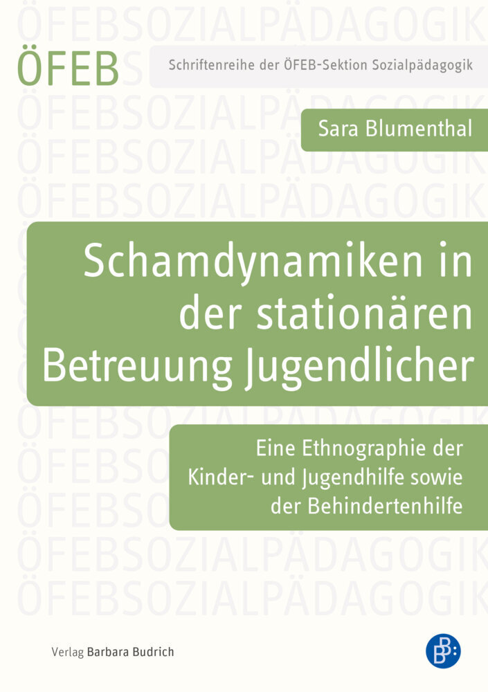 Cover: 9783847426332 | Schamdynamiken in der stationären Betreuung Jugendlicher | Blumenthal