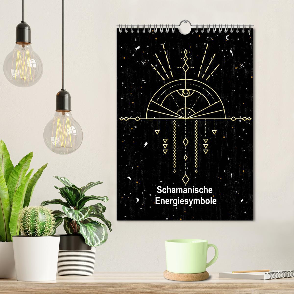 Bild: 9783435969432 | Schamanische Energiesymbole (Wandkalender 2025 DIN A4 hoch),...