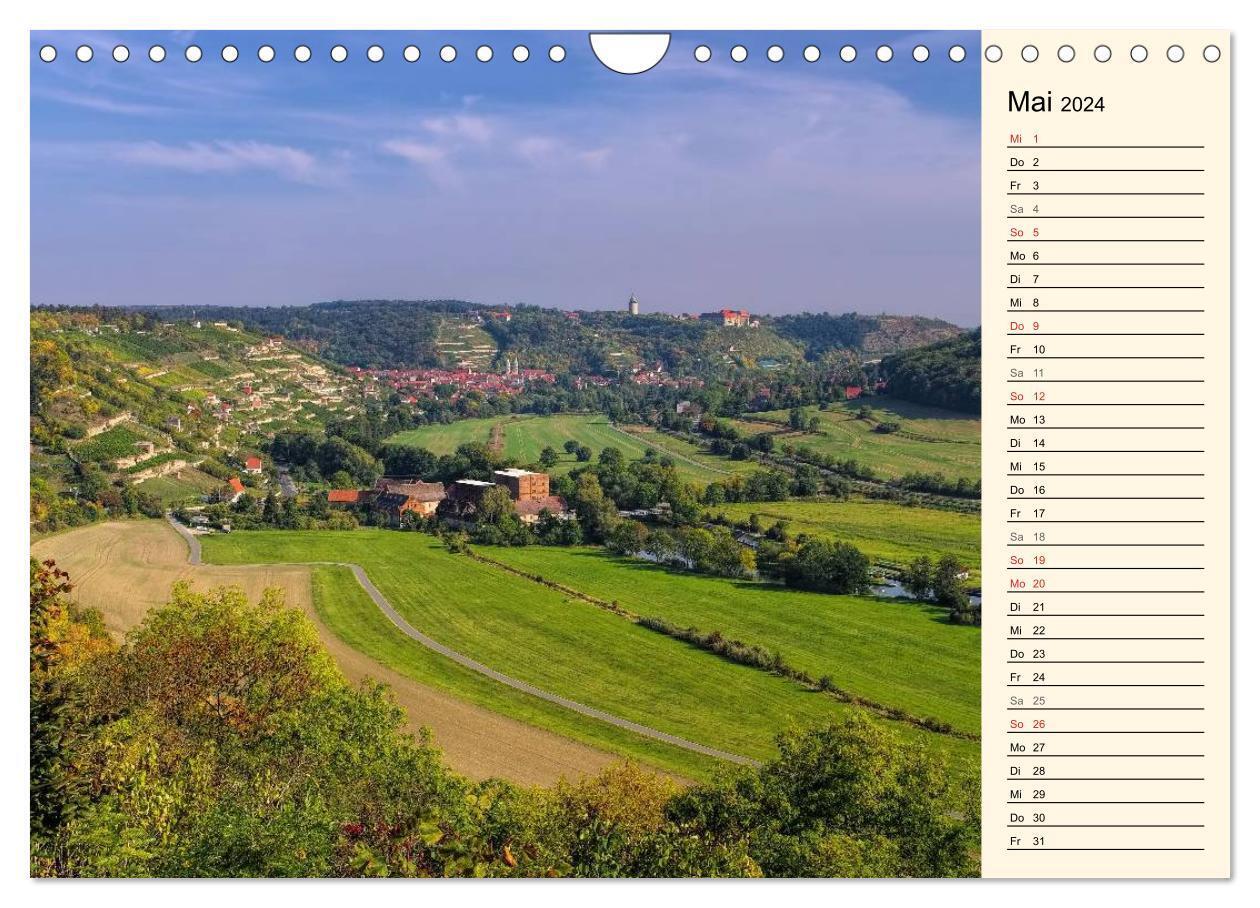 Bild: 9783383289590 | Saale-Unstrut - Region aus Wein und Stein (Wandkalender 2024 DIN A4...