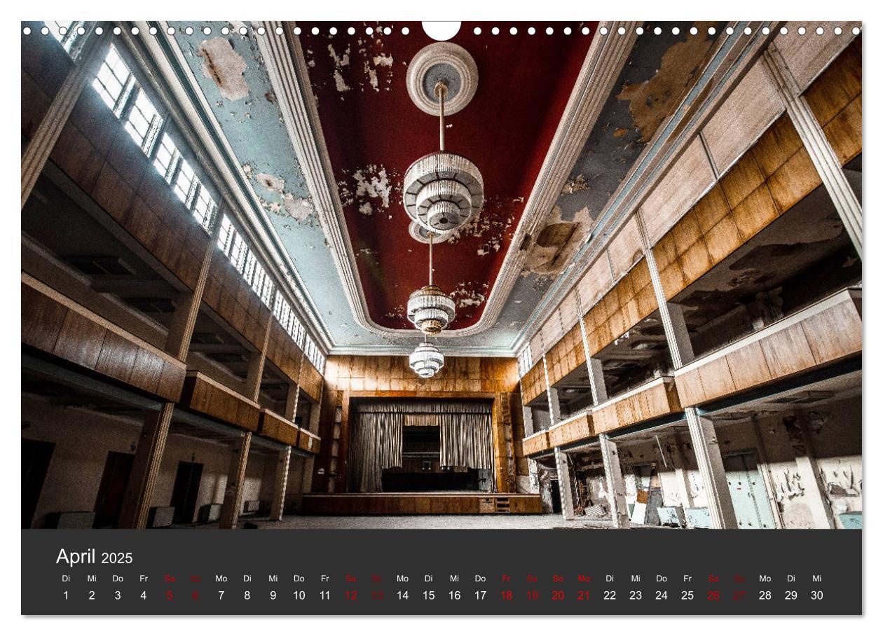 Bild: 9783435217434 | Verlassene Orte - Ein Lost Places Kalender (Wandkalender 2025 DIN...