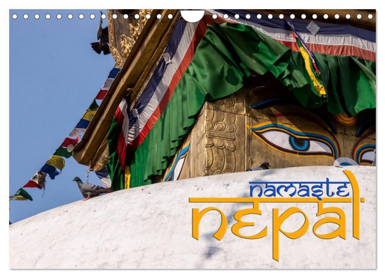 Cover: 9783435568161 | Namaste Nepal (Wandkalender 2025 DIN A4 quer), CALVENDO Monatskalender