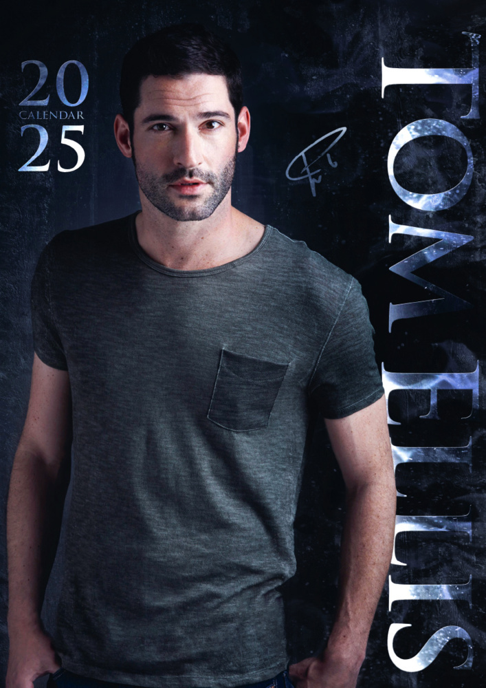 Cover: 9798893610567 | Tom Ellis Kalender 2025 | Der Star aus Lucifer | Kalender | 14 S.