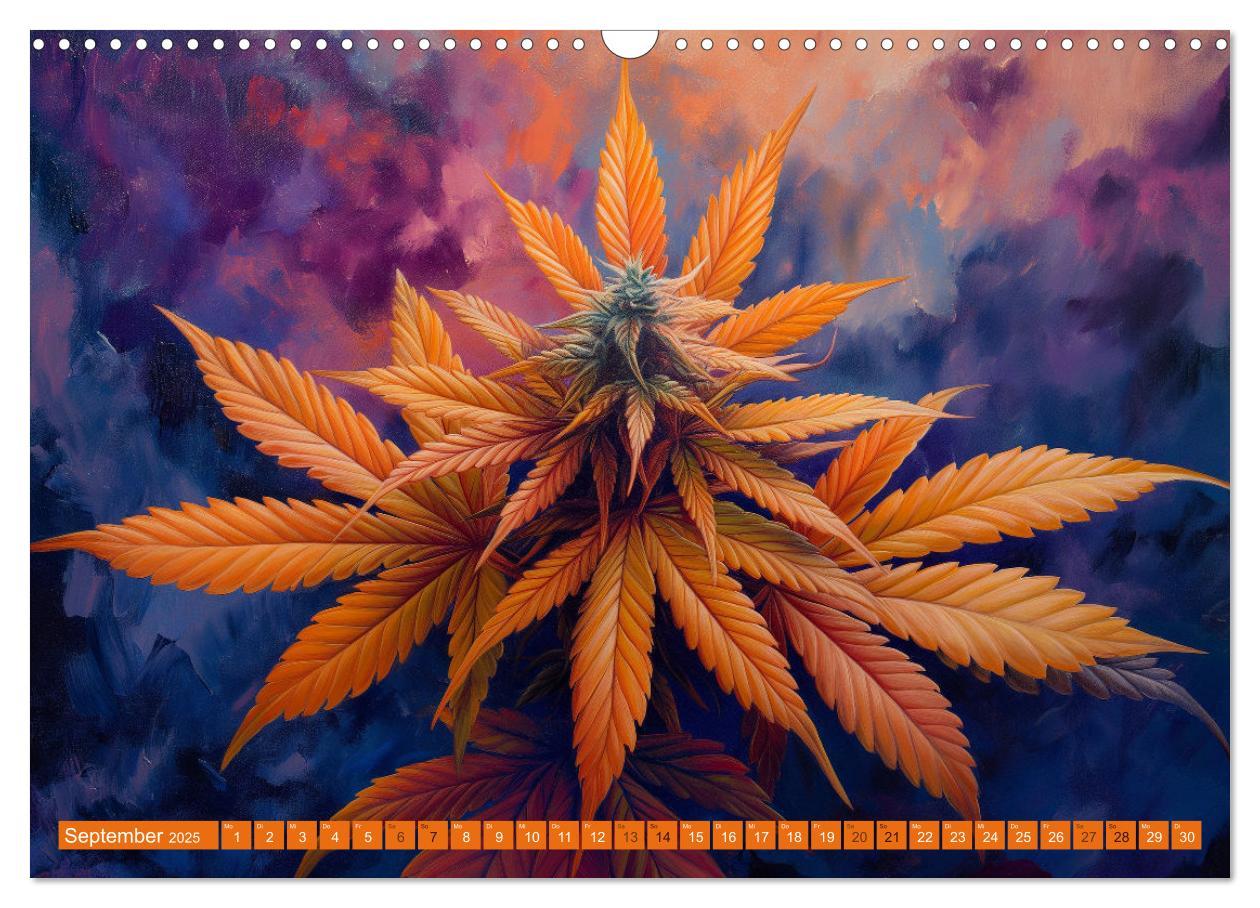 Bild: 9783383764714 | High Moments - Ein Jahr im Zeichen von Cannabis (Wandkalender 2025...