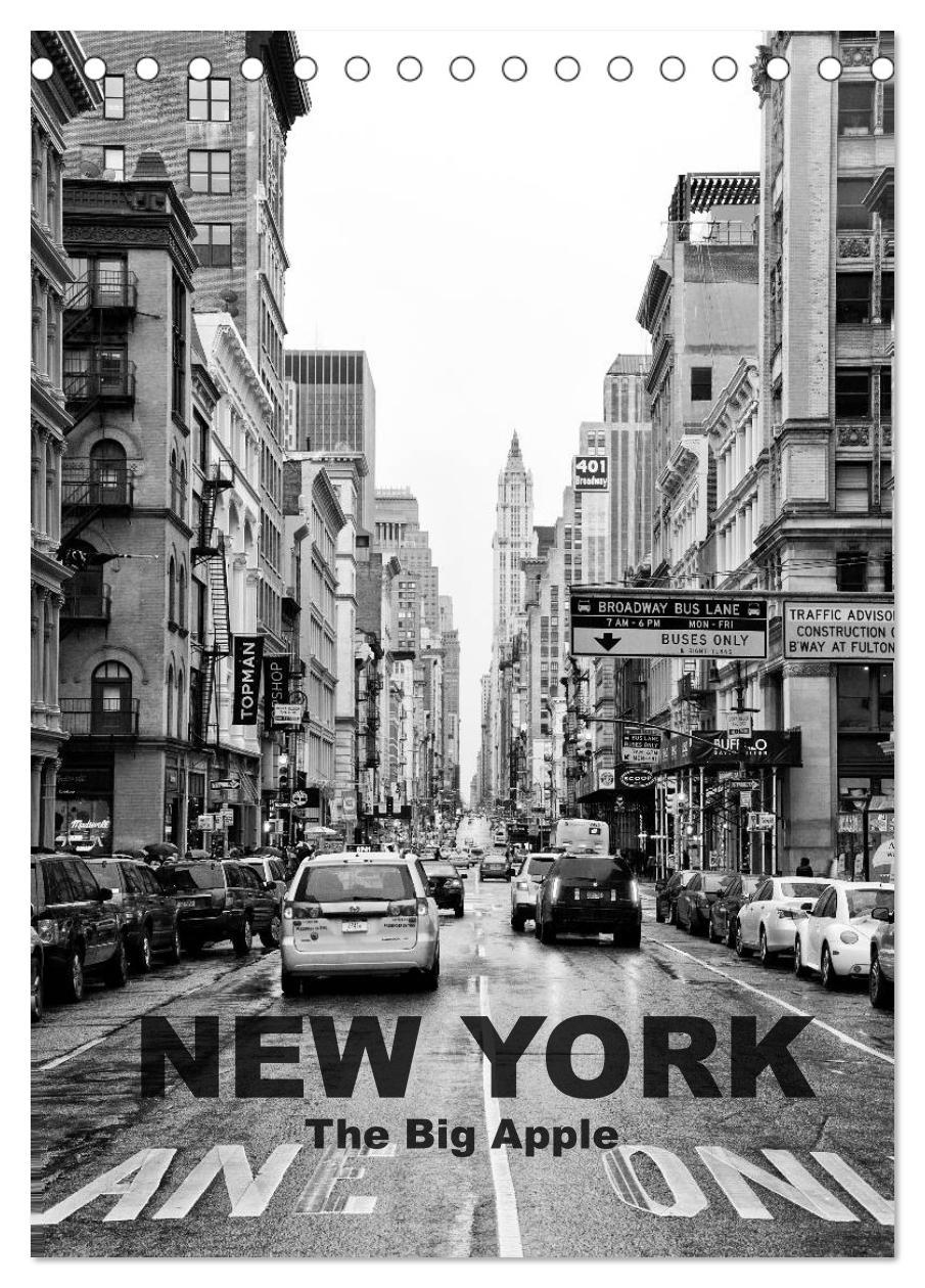 Cover: 9783457067499 | New York - The Big Apple (Tischkalender 2025 DIN A5 hoch), CALVENDO...