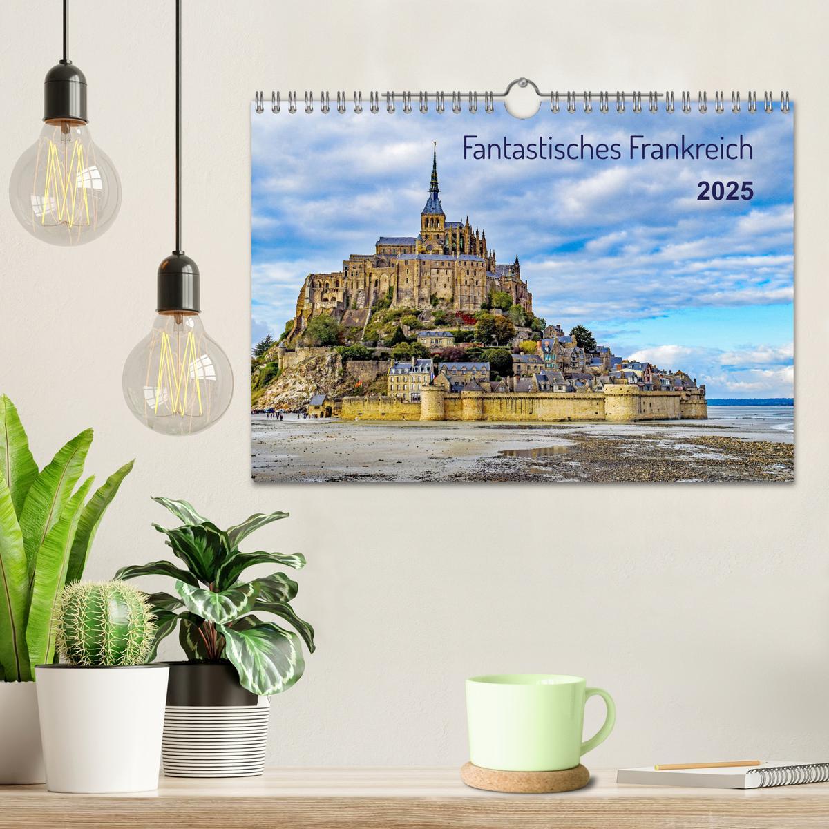 Bild: 9783457216705 | Faszination Frankreich (Wandkalender 2025 DIN A4 quer), CALVENDO...