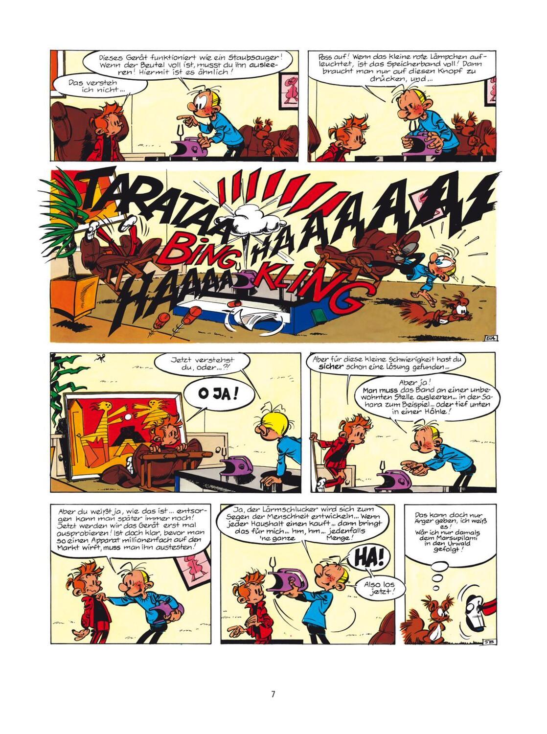 Bild: 9783551772305 | Spirou &amp; Fantasio 30: Der Lärmschlucker | Janry (u. a.) | Taschenbuch