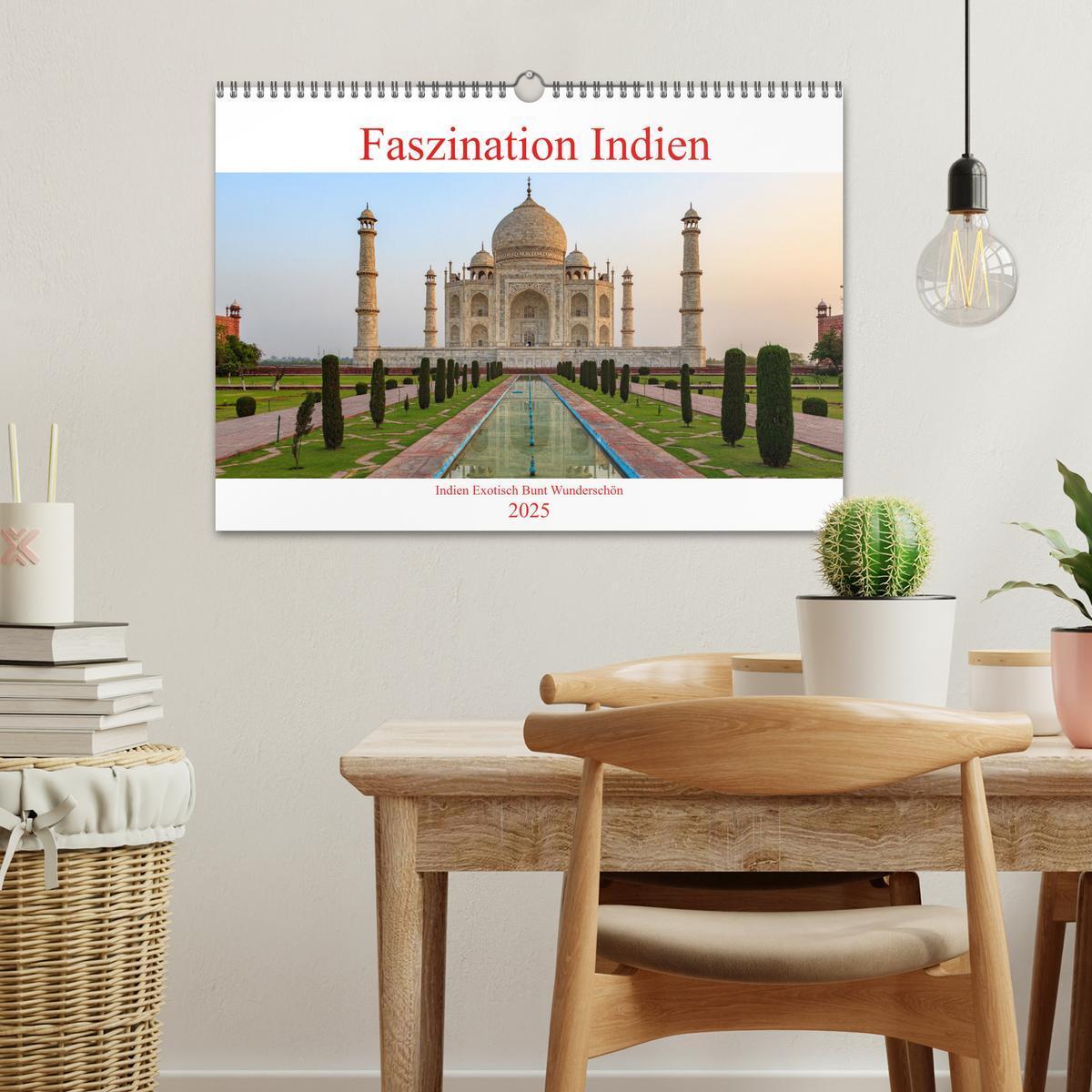 Bild: 9783435050512 | Faszination Indien (Wandkalender 2025 DIN A3 quer), CALVENDO...