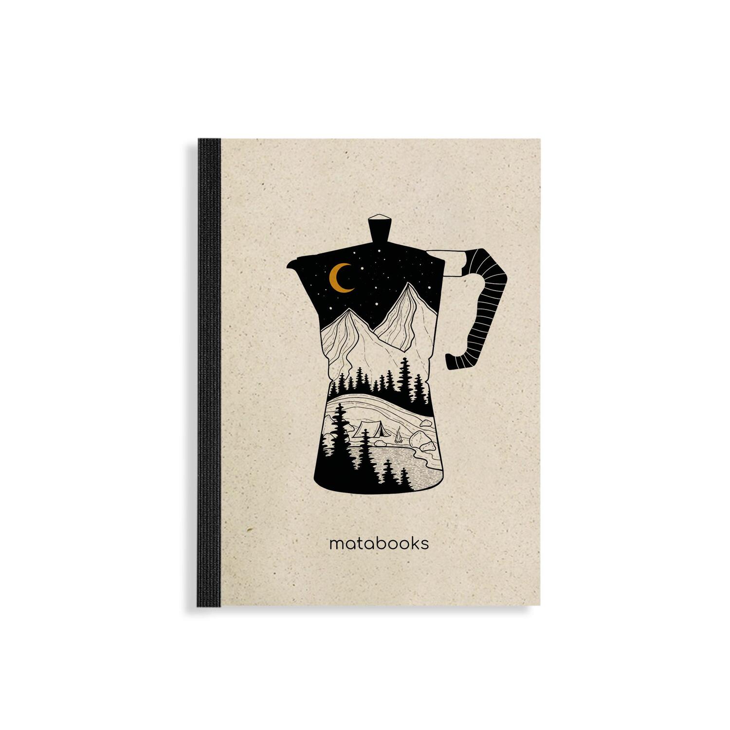 Cover: 4260626412861 | matabooks - Steifbroschur Dahara A6 "Coffee" | Matabooks | Notizbuch