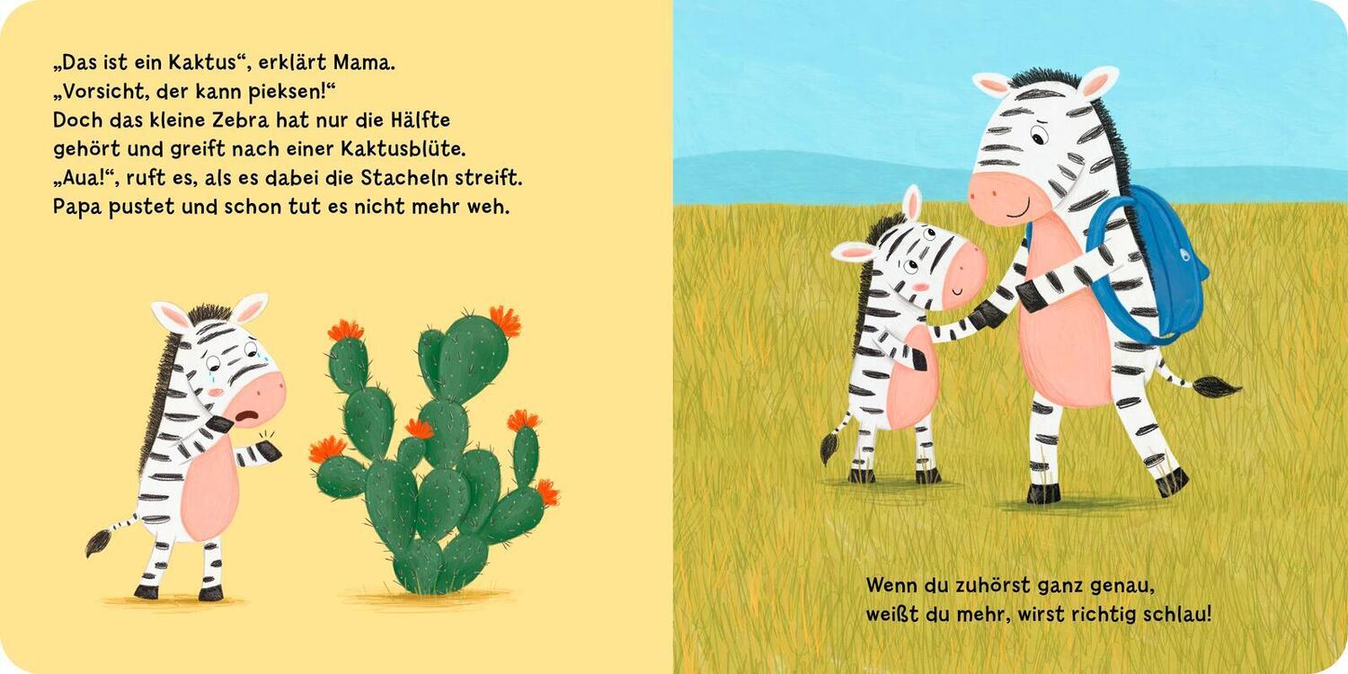 Bild: 9783480239306 | Zuhören macht schlau, kleines Zebra! | Anja Kiel | Buch | 18 S. | 2024