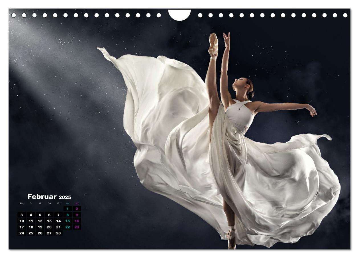 Bild: 9783457184042 | BALLETT - ein Hauch Magie (Wandkalender 2025 DIN A4 quer), CALVENDO...