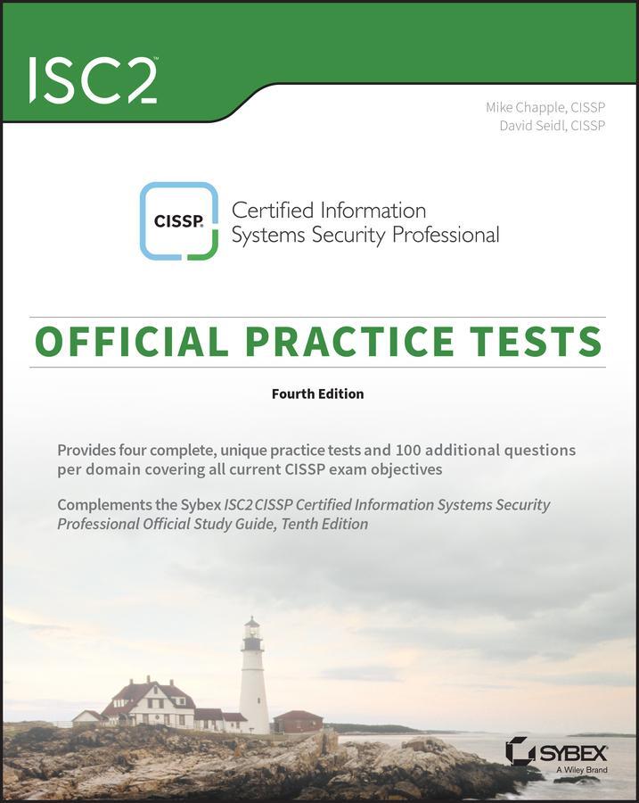 Cover: 9781394255078 | (ISC)2 CISSP Certified Information Systems Security Professional...