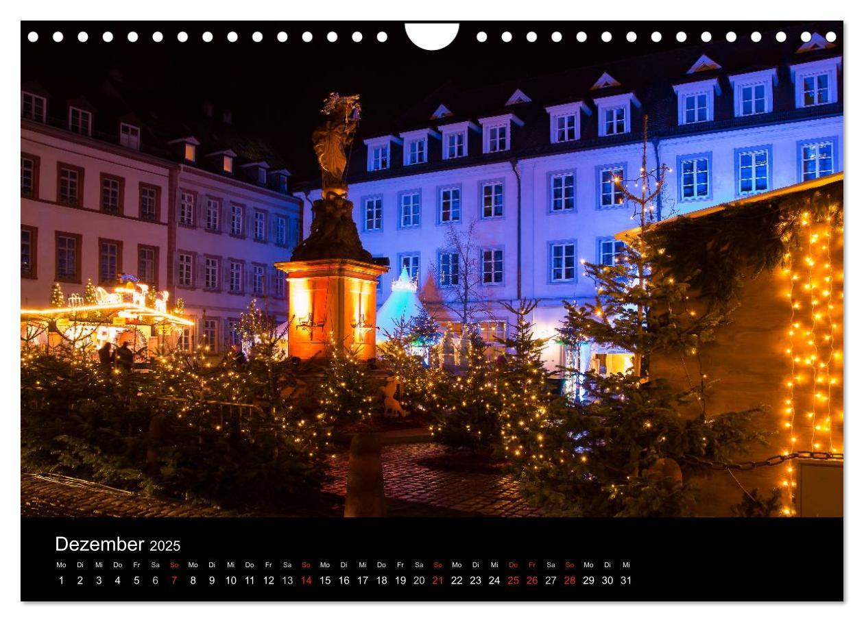 Bild: 9783435696055 | Heidelberger Stadtansichten (Wandkalender 2025 DIN A4 quer),...