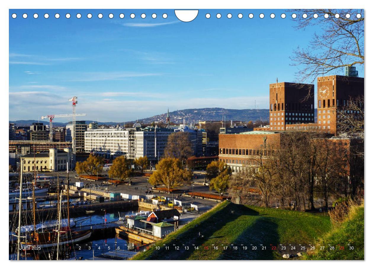 Bild: 9783435277827 | Oslo - Norwegen (Wandkalender 2025 DIN A4 quer), CALVENDO...