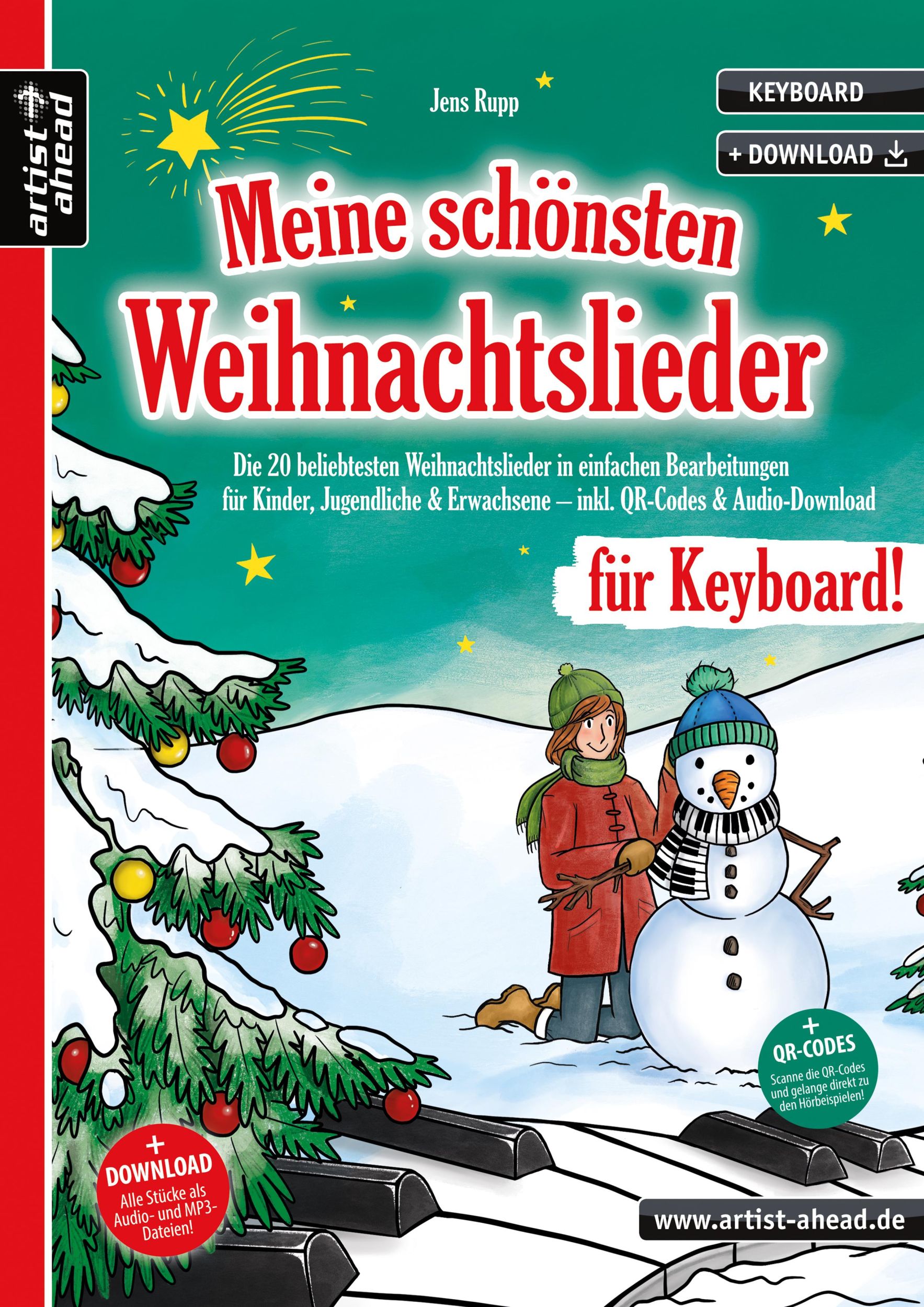 Cover: 9783866421608 | Meine schönsten Weihnachtslieder für Keyboard! | Jens Rupp | Broschüre