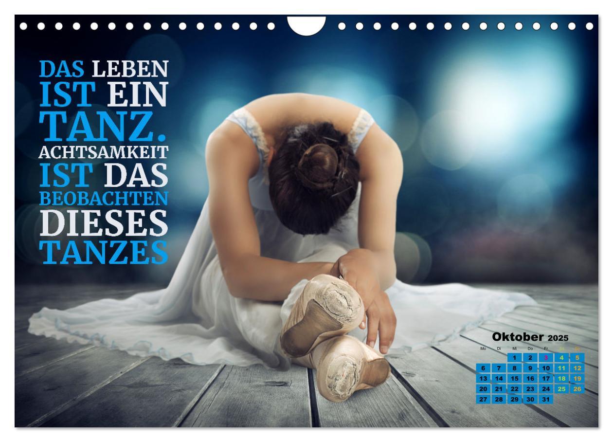 Bild: 9783383857775 | Ballett mit einem Hauch Poesie (Wandkalender 2025 DIN A4 quer),...