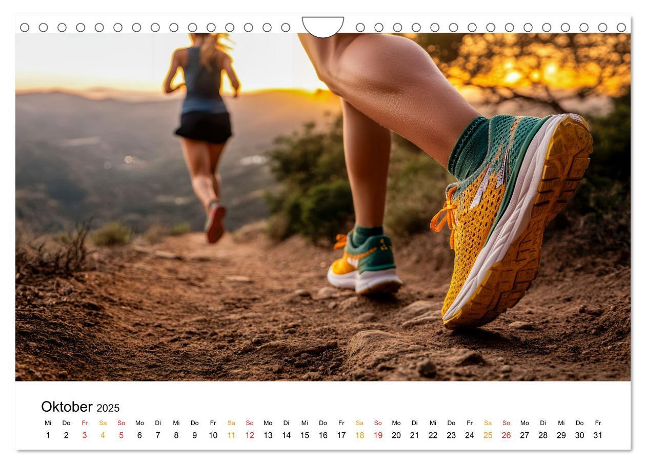 Bild: 9783457234662 | Trailrunning Power (Wandkalender 2025 DIN A4 quer), CALVENDO...