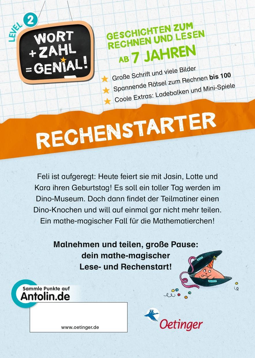 Rückseite: 9783751204187 | Die Mathematierchen. Teilmatiner auf Dino-Jagd | Jule Ambach | Buch