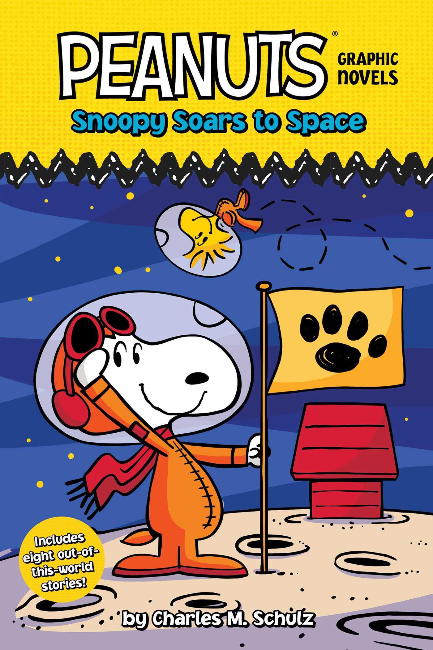 Cover: 9781665928472 | Snoopy Soars to Space | Peanuts Graphic Novels | Charles M Schulz