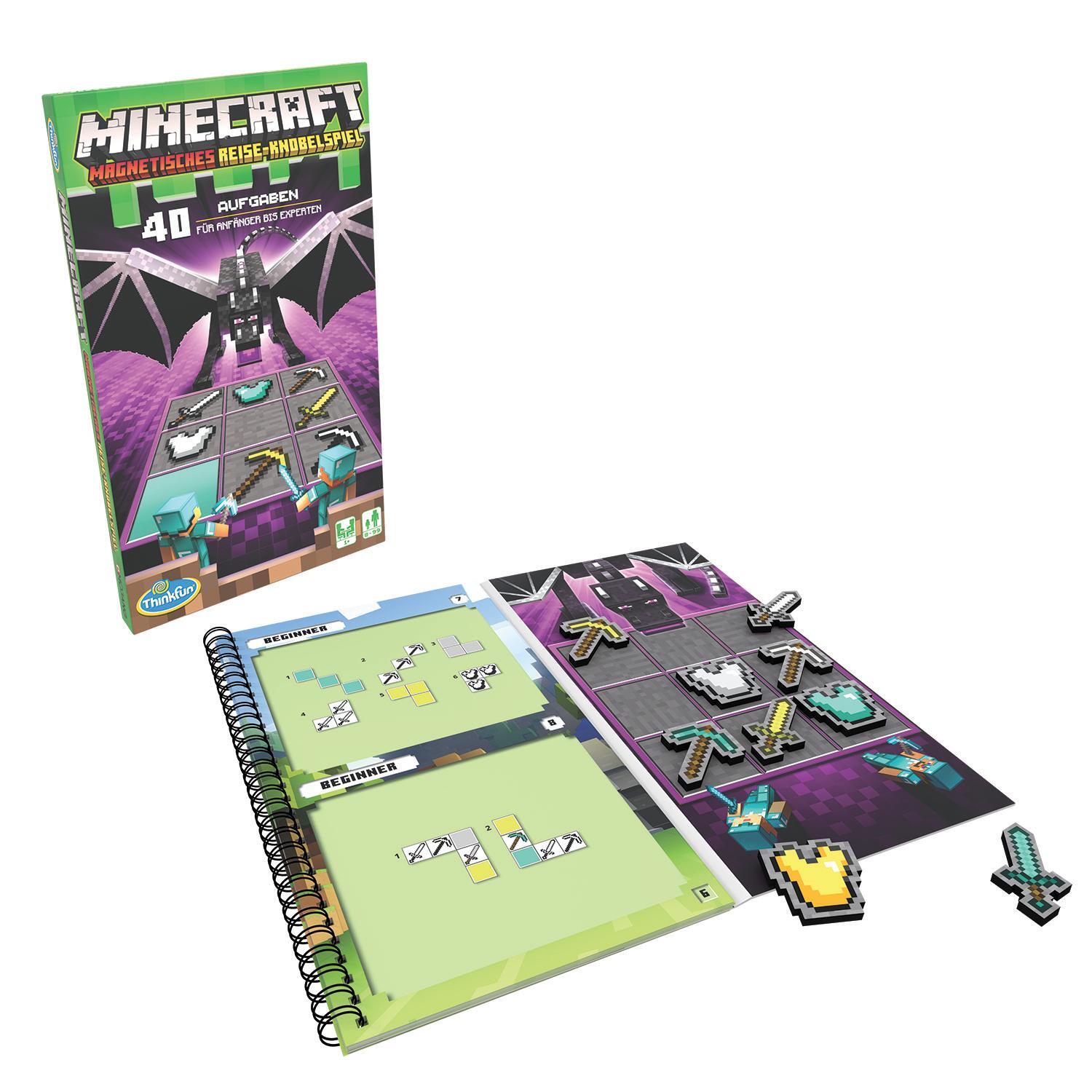 Cover: 4005556764020 | ThinkFun - 76402 - Minecraft - Das magnetische Reisespiel. Perfekt...