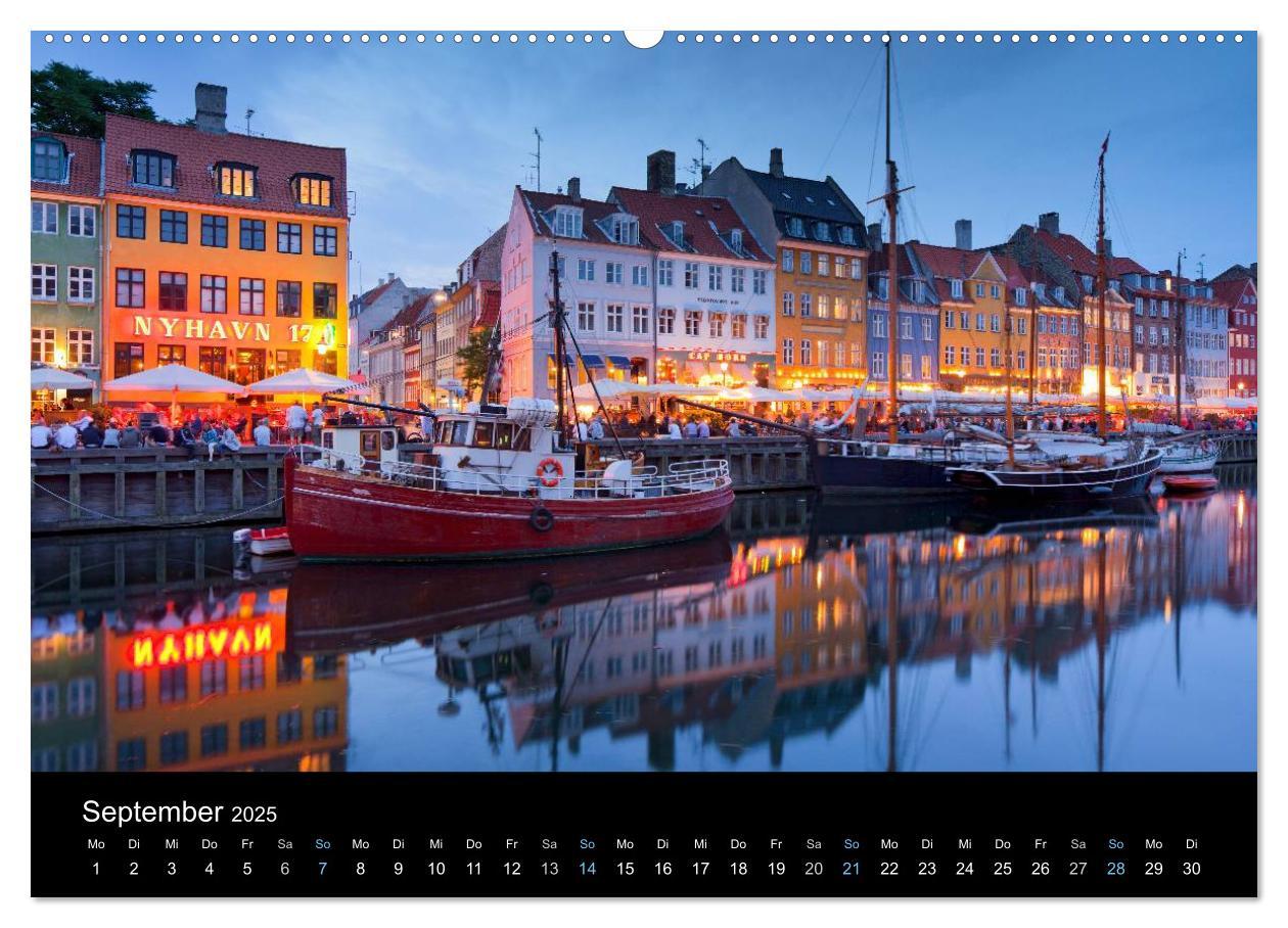 Bild: 9783435564767 | Metropolen zur blauen Stunde 2025 (Wandkalender 2025 DIN A2 quer),...