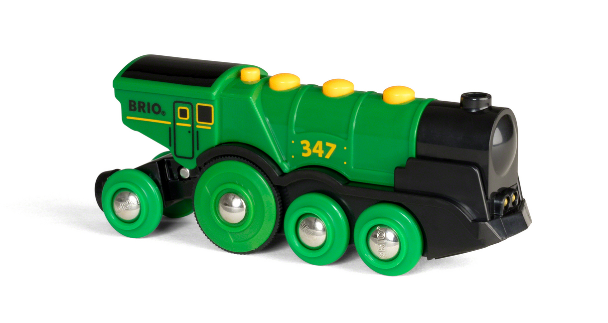 Bild: 7312350335934 | BRIO World 33593 Grüner Gustav elektrische Lok -...