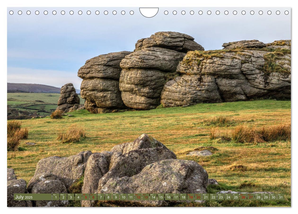 Bild: 9781325946433 | Dartmoor (Wall Calendar 2025 DIN A4 landscape), CALVENDO 12 Month...