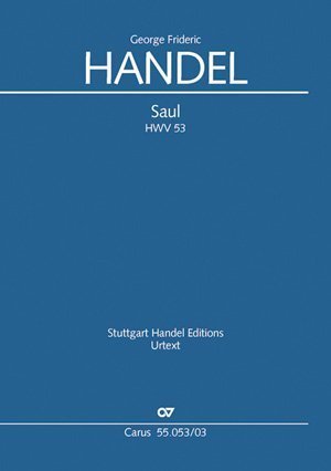 Cover: 9790007144555 | Saul (Klavierauszug) | Oratorium HWV 53, 1739 | Georg Friedrich Händel