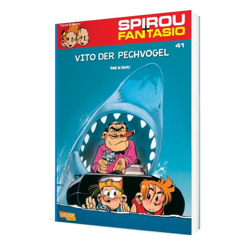 Bild: 9783551772411 | Spirou und Fantasio 41 | Vito der Pechvogel | Philippe Tome (u. a.)