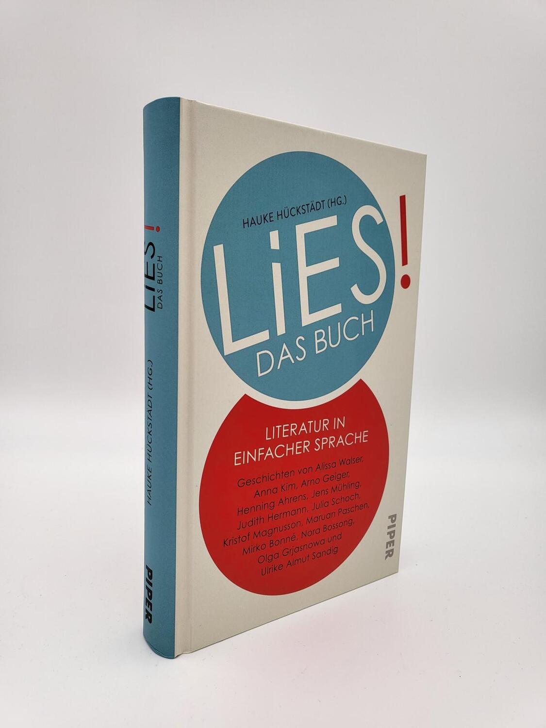 Bild: 9783492070324 | LiES. Das Buch | Literatur in Einfacher Sprache | Hauke Hückstädt