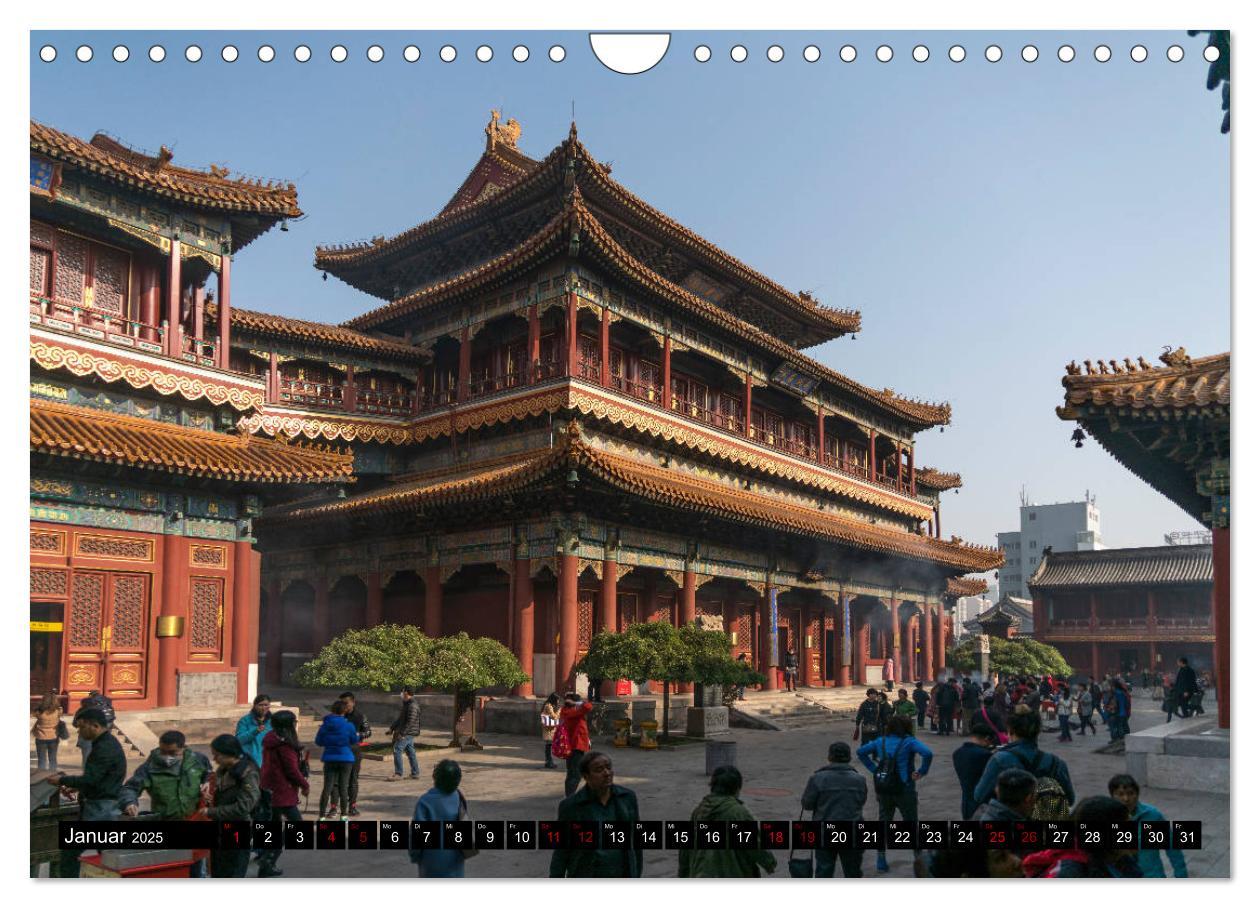 Bild: 9783435383986 | Peking - China (Wandkalender 2025 DIN A4 quer), CALVENDO...