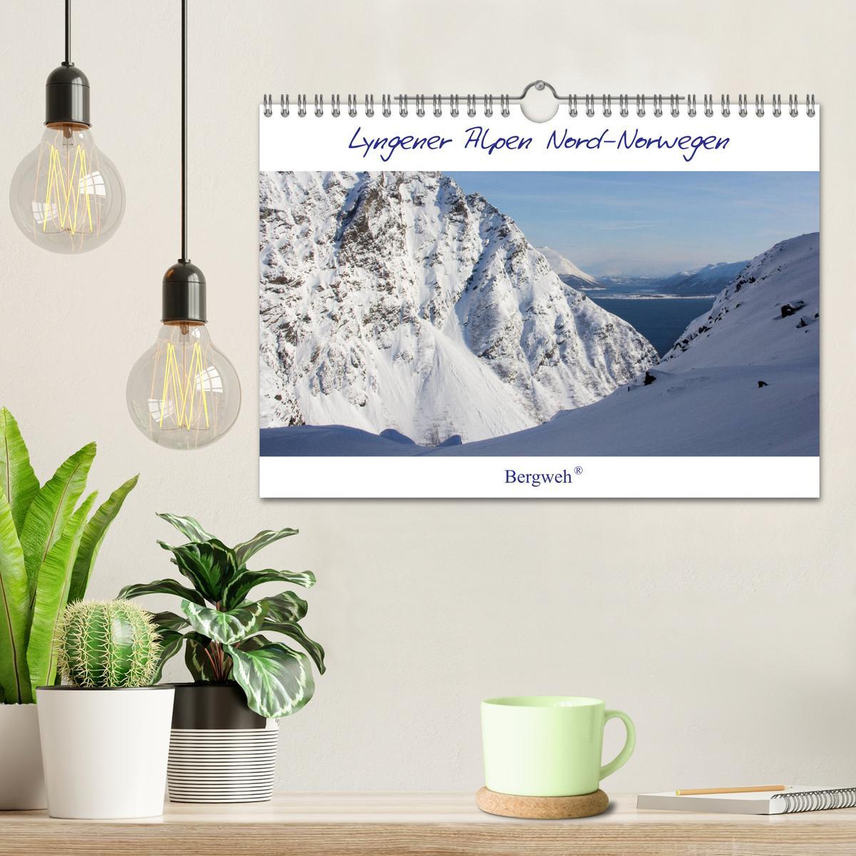 Bild: 9783435297412 | Lyngener Alpen Nord-Norwegen (Wandkalender 2025 DIN A4 quer),...