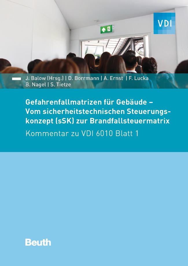 Cover: 9783410283805 | Gefahrenfallmatrizen für Gebäude | Jörg Balow (u. a.) | Taschenbuch