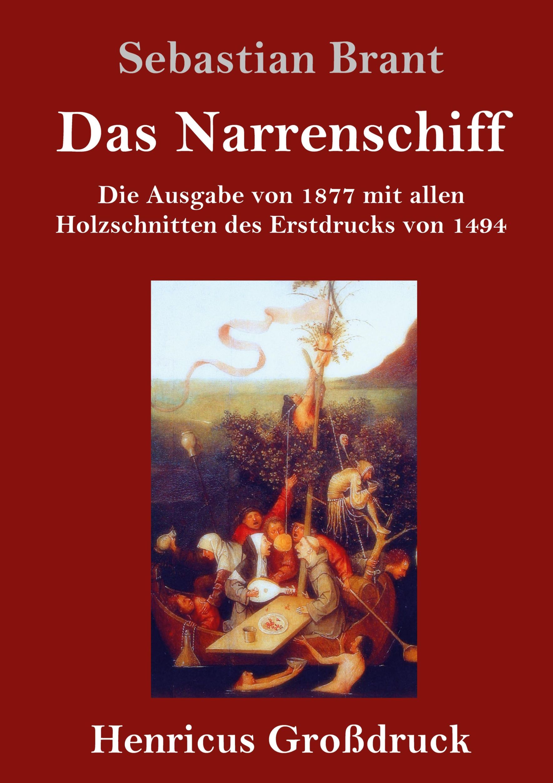 Cover: 9783847838616 | Das Narrenschiff (Großdruck) | Sebastian Brant | Buch | 340 S. | 2019